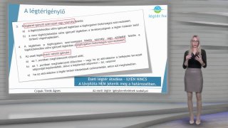 Az eseti légtér igénybevételének szabályai